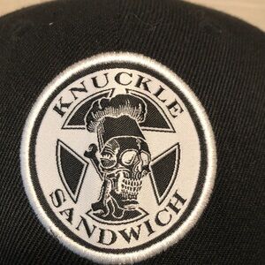 Knuckle Sandwich Guy Fieri Flavortown adult Med/Lrg Adjustable Hat Cap Pls Read